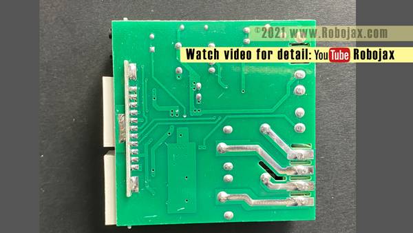 STC-3028 Image: bottom of PCB 