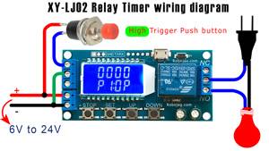 XY-LJ02: HIGH Trigger with push button