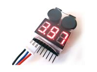 Lipo Battery Low Voltage Alarm 1S-8S Buzzer