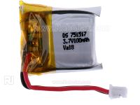 1S 3.7v 100mAh battery