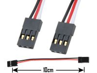 4pieces 10 cm servo receiver cables for Quadcopter