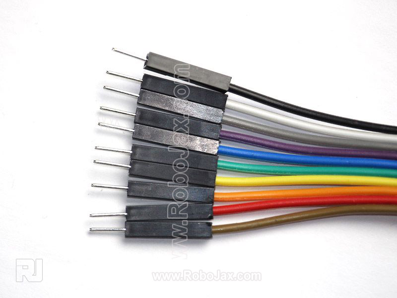 Male jumper wire connector