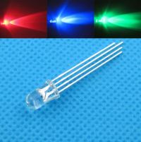 5 pcs 5mm 4 pin RGB Common Anode LED