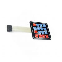 4x4 Matirx Numeric Keypad 16 button 0-9 and A-D (Soft)