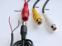 7 in LCD monitor input connectors