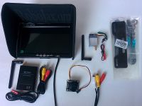 FPV Combo 5.8GHz 200mW 1km TX, RX LCD, Camera kit
