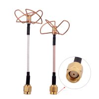 FPV 5.8Ghz Clover 3 Blade TX with 4 Blade RX RP SMA Straight Antenna