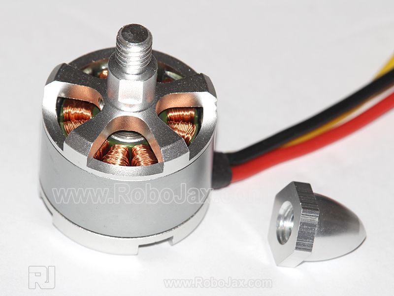 920kV CW Brushless silver motor