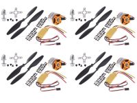 4x 1000kv Motors 30A ESC and Prop kit
